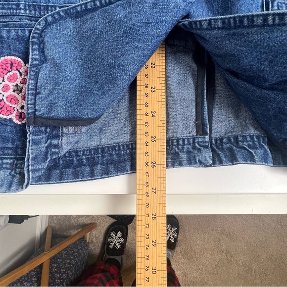 Vintage Northern Reflections Embroidered Denim Blazer Jacket size xl - Picture 7 of 7